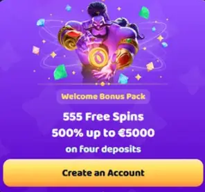 Willkommensbonus 500% bei 7Oasis